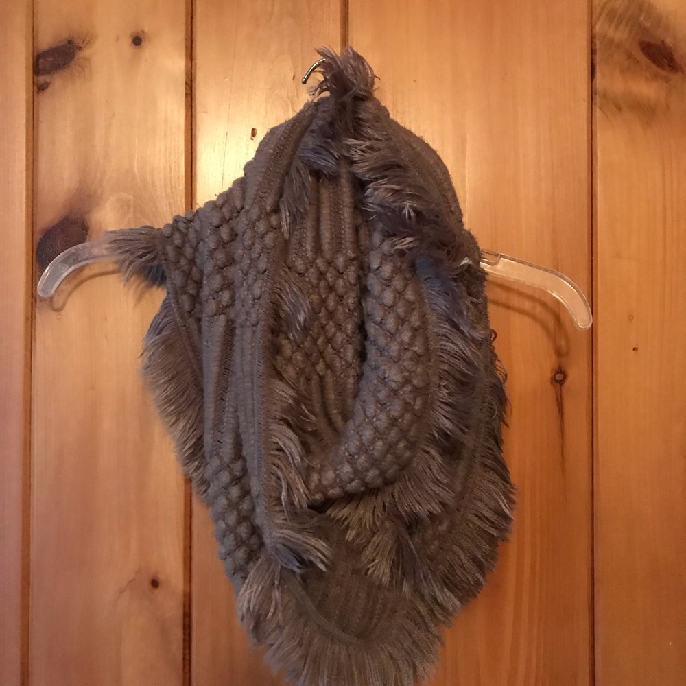 Light brown warm scarf